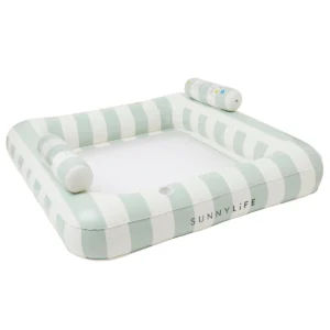 Sunnylife - Doppel Luftmatratze Deluxe Soft Olive