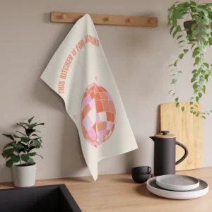 Kunst Geschirrtuch Disco Kitchen von Tania Bisaz