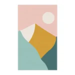Kunst Geschirrtuch Lake Como von Tania Bisaz
