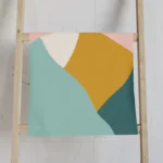 Kunst Geschirrtuch Lake Como von Tania Bisaz