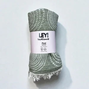 Strandtuch Sonne in Olive von Ley!
