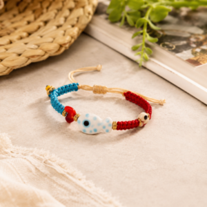 Goupi - Armband mit Keramikfisch