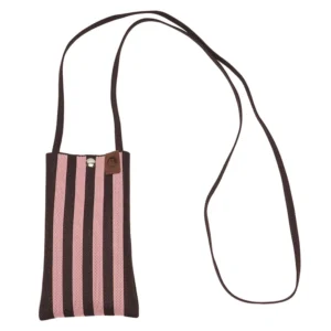 LOT83 - Handytasche Charlie Dunkelbraun Rosa