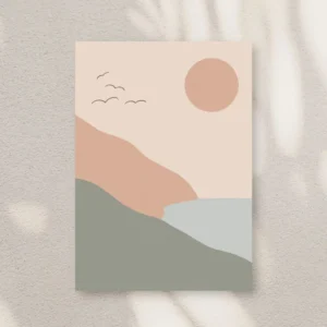 Tania Bisaz - Postkarte The Birds & The Sea
