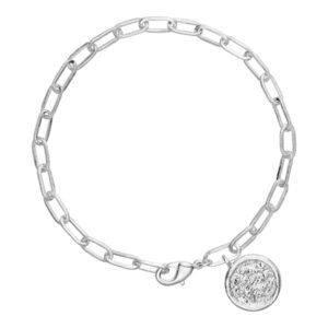 PURE by Nat - Armband Amelia Chain Versilbert