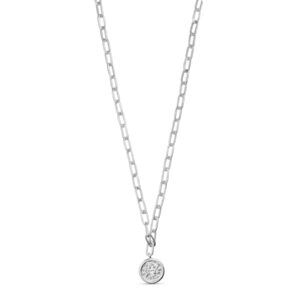 PURE by Nat - Halskette Amelia Chain versilbert