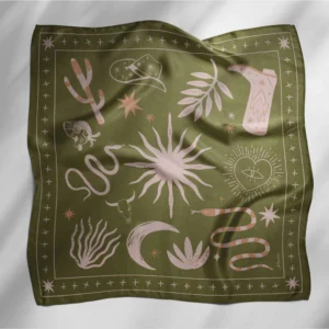 Moxie – Seidenfoulard Outlaw 68x68 cm