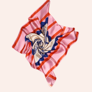 Moxie – Seidenfoulard Postcard 68x68 cm
