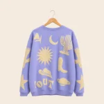 Pullover Club Flieder