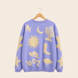 Pullover Club Flieder