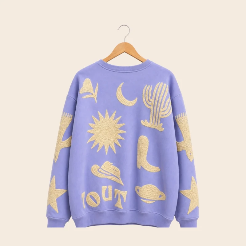 Pullover Club Flieder