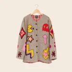 Tweed Jacke Pacman