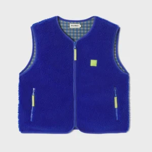 Sherpa Weste Royal blue