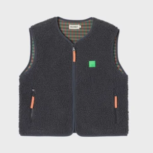 Sherpa Weste grau