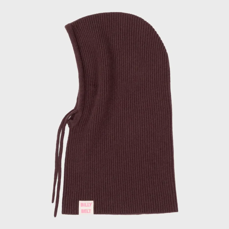 Balaclava marron 100% Schurwolle