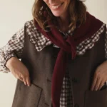 Colette Schal Burgundy